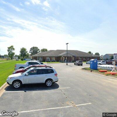 Thumbnail image of the front of a dentist office practice with the name Dr. Leonard F. Anglis Dentistry which is located in Crown Point, IN