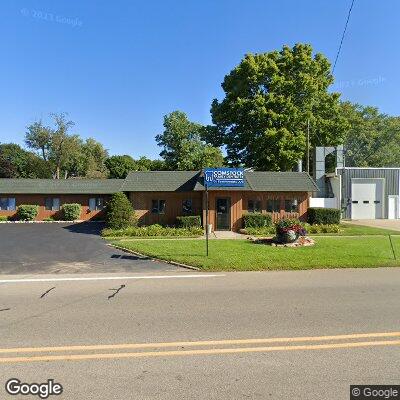 Thumbnail image of the front of a dentist office practice with the name Comstock Family Dentistry which is located in Kalamazoo, MI