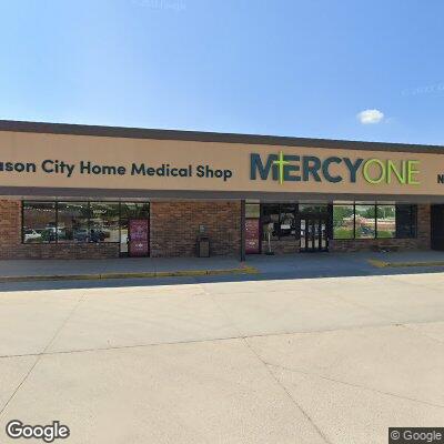 Thumbnail image of the front of a dentist office practice with the name North IA Dental Clinic which is located in Mason City, IA