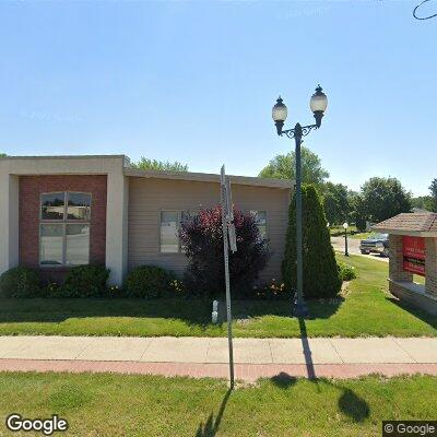 Thumbnail image of the front of a dentist office practice with the name Jones County Family Dentistry which is located in Monticello, IA