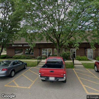 Thumbnail image of the front of a dentist office practice with the name Westside Dental which is located in Sun Prairie, WI