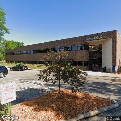 Thumbnail image of the front of a dentist office practice with the name Hernick Family Dental P which is located in Bloomington, MN