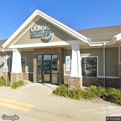 Thumbnail image of the front of a dentist office practice with the name Dakota Smiles which is located in Fargo, ND