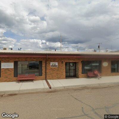 Thumbnail image of the front of a dentist office practice with the name Family Dental Clinic which is located in Beach, ND