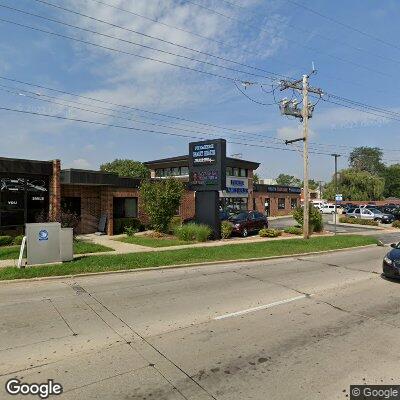 Thumbnail image of the front of a dentist office practice with the name Premiere Family Dental which is located in Burbank, IL