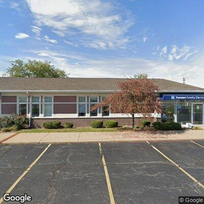 Thumbnail image of the front of a dentist office practice with the name Hansen Family Dentistry which is located in Moline, IL