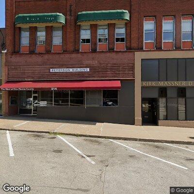 Thumbnail image of the front of a dentist office practice with the name Massner Family Dentistry which is located in Burlington, IA