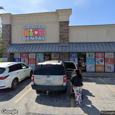 Thumbnail image of the front of a dentist office practice with the name Springfield Kids Dental P which is located in Springfield, MO