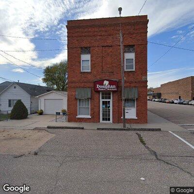 Thumbnail image of the front of a dentist office practice with the name Doniphan Dental which is located in Doniphan, NE