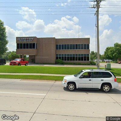 Thumbnail image of the front of a dentist office practice with the name Island View Dental which is located in Grand Island, NE