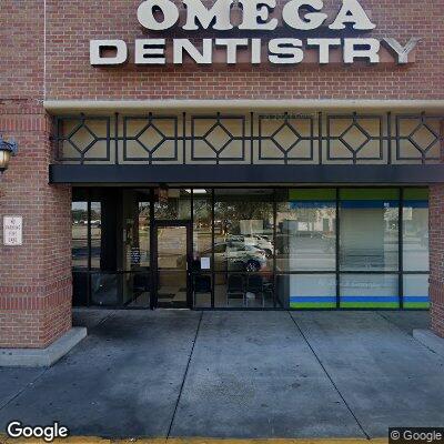 Thumbnail image of the front of a dentist office practice with the name Omega Dentistry which is located in Lafayette, LA