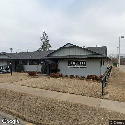 Thumbnail image of the front of a dentist office practice with the name Carletti Dentistry which is located in Sapulpa, OK