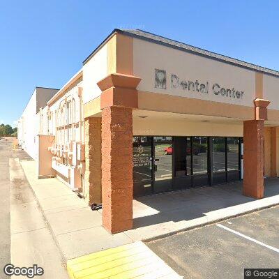 Thumbnail image of the front of a dentist office practice with the name Appletree Dental which is located in Thornton, CO