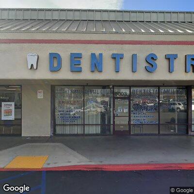 Thumbnail image of the front of a dentist office practice with the name Cudahy Family Dental Group which is located in Cudahy, CA