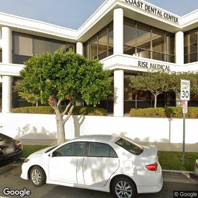 Thumbnail image of the front of a dentist office practice with the name Coast Dental & Implant Center which is located in Corona Dl Mar, CA