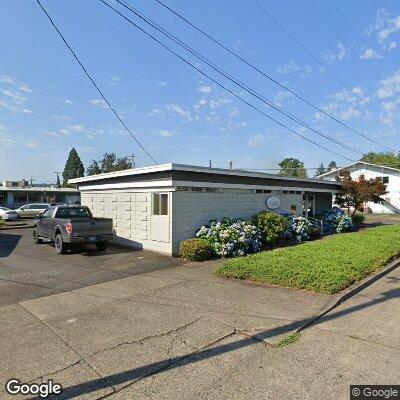 Thumbnail image of the front of a dentist office practice with the name Timberline Dental Dntst which is located in Cottage Grove, OR