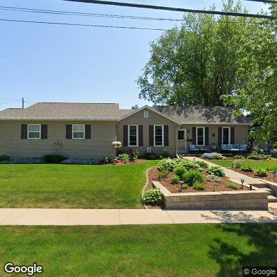 Thumbnail image of the front of a dentist office practice with the name Dodgeville Dental which is located in Dodgeville, WI