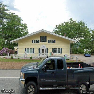 Thumbnail image of the front of a dentist office practice with the name Northwood Family Dental Center which is located in Northwood, NH