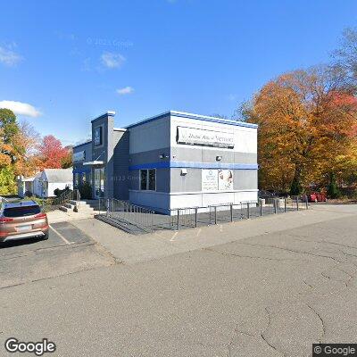 Thumbnail image of the front of a dentist office practice with the name Charter Oak Dental Center which is located in Vernon Rockville, CT