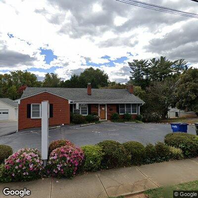 Thumbnail image of the front of a dentist office practice with the name Calm Waters Dentistry which is located in Statesville, NC