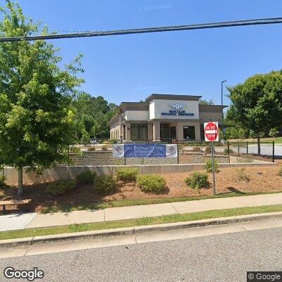 Thumbnail image of the front of a dentist office practice with the name First Class Pediatric Dentistry which is located in Snellville, GA