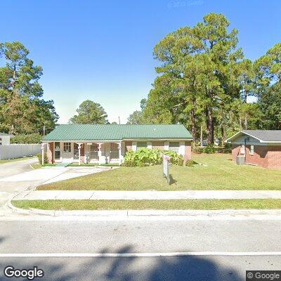 Thumbnail image of the front of a dentist office practice with the name Jackson Family Dentistry which is located in Waycross, GA