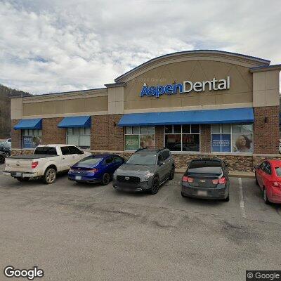 Thumbnail image of the front of a dentist office practice with the name Aspen Dental which is located in Pikeville, KY