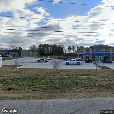 Thumbnail image of the front of a dentist office practice with the name Aspen Dental which is located in Hattiesburg, MS