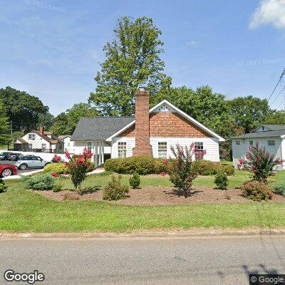 Thumbnail image of the front of a dentist office practice with the name Robert Edward Dudley which is located in Morganton, NC