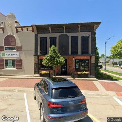 Thumbnail image of the front of a dentist office practice with the name Allen & Neumann Family Dentistry which is located in Pella, IA