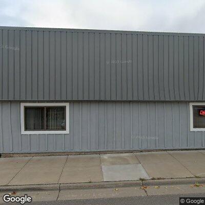 Thumbnail image of the front of a dentist office practice with the name Scandia Family Dental Clinic which is located in Scandia, MN