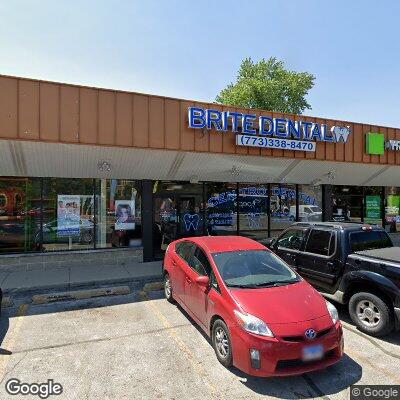 Thumbnail image of the front of a dentist office practice with the name Brite Dental PC which is located in Chicago, IL