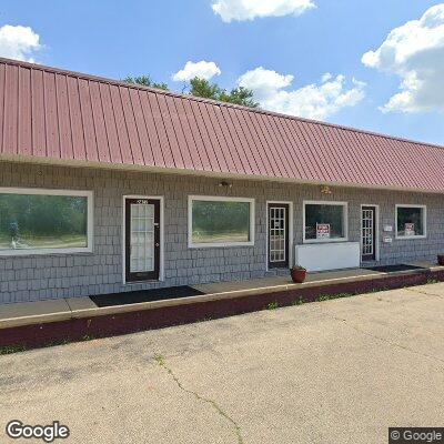 Thumbnail image of the front of a dentist office practice with the name Miles of Smiles which is located in Pekin, IL