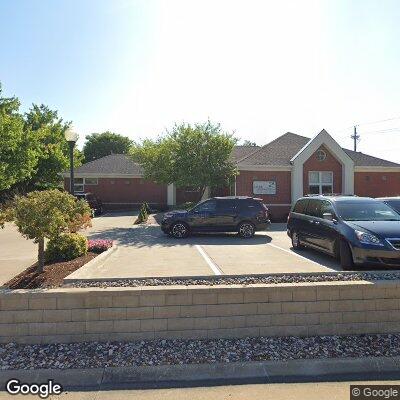 Thumbnail image of the front of a dentist office practice with the name Sierk Orthodontics which is located in Bettendorf, IA