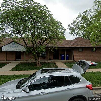 Thumbnail image of the front of a dentist office practice with the name Olathe Dental Care Center which is located in Olathe, KS