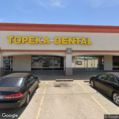 Thumbnail image of the front of a dentist office practice with the name Topeka Dental Clinic which is located in Topeka, KS