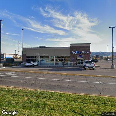 Thumbnail image of the front of a dentist office practice with the name Aspen Dental which is located in Pocatello, ID