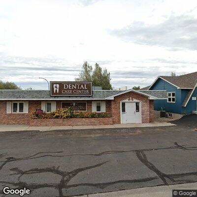 Thumbnail image of the front of a dentist office practice with the name Dental Care Center which is located in Gillette, WY