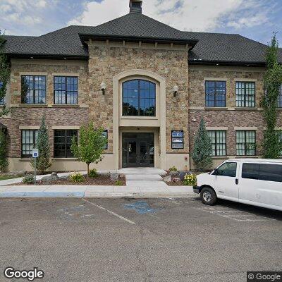 Thumbnail image of the front of a dentist office practice with the name Rexburg Orthodontics which is located in Rexburg, ID