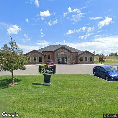 Thumbnail image of the front of a dentist office practice with the name Apple Tree Dental which is located in Rexburg, ID