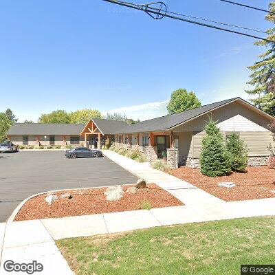 Thumbnail image of the front of a dentist office practice with the name Pickard Orthodontics which is located in Moscow, ID