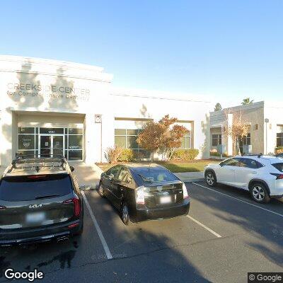 Thumbnail image of the front of a dentist office practice with the name Creekside Family Dentistry which is located in Vacaville, CA