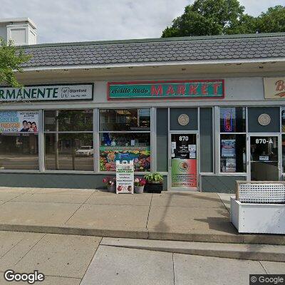 Thumbnail image of the front of a dentist office practice with the name All Smiles Dr. Carolina Giraldo which is located in Stamford, CT