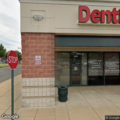 Thumbnail image of the front of a dentist office practice with the name Dental Design which is located in Gainesville, VA