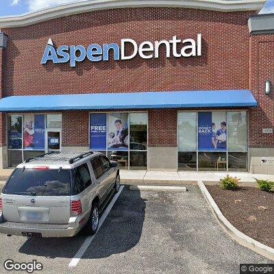 Thumbnail image of the front of a dentist office practice with the name Aspen Dental - IN which is located in Indianapolis, IN