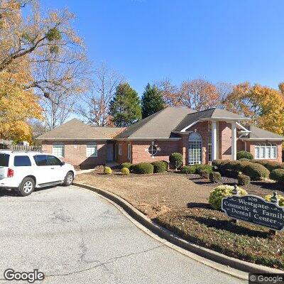 Thumbnail image of the front of a dentist office practice with the name Westside Dentistry which is located in Spartanburg, SC