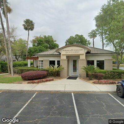 Thumbnail image of the front of a dentist office practice with the name Parker & Pennington Dentistry which is located in Jacksonville Beach, FL