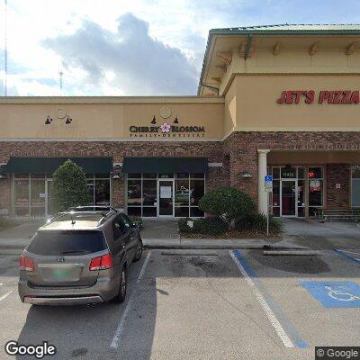 Thumbnail image of the front of a dentist office practice with the name Cherry Blossom Family Dentistry which is located in Lithia, FL