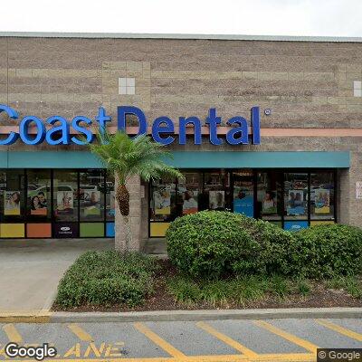 Thumbnail image of the front of a dentist office practice with the name Coast Dental - Spring Hill which is located in Brooksville, FL