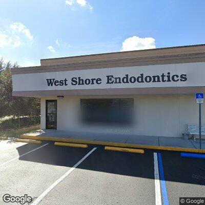 Thumbnail image of the front of a dentist office practice with the name West Shore Endodontics which is located in Brooksville, FL